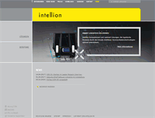 Tablet Screenshot of intellion.com